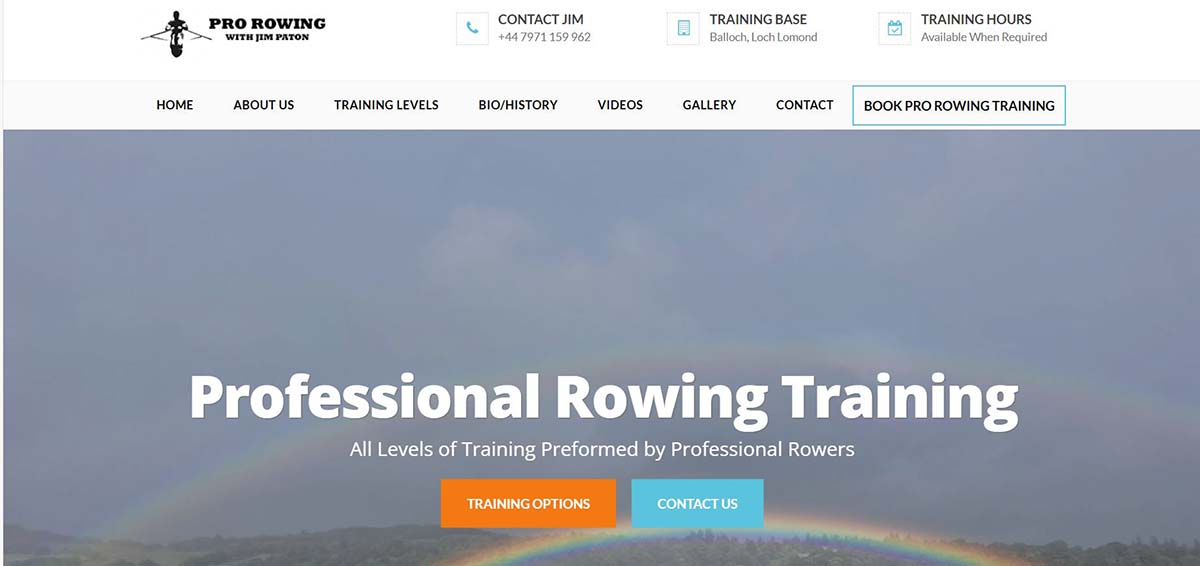 Pro Rowing Training